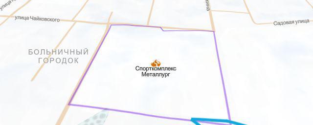 Piste map of the resort Спорткомплекс Металлург