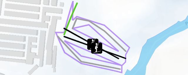 Piste map of the resort Красная горка