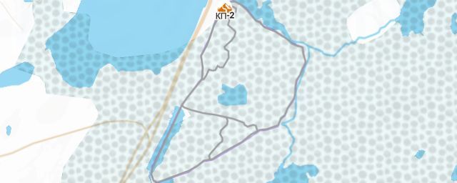 Piste map of the resort КП-2