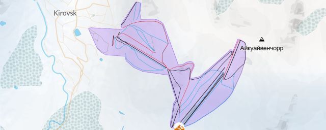 Piste map of the resort Ski resort "Bigwood"