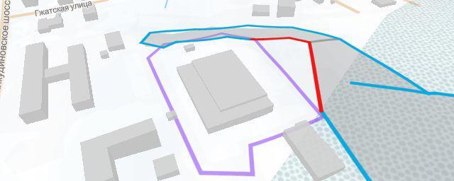 Piste map of the resort ФОК "Щёлоковский"