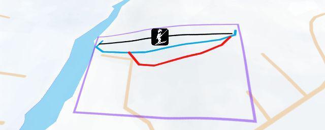 Piste map of the resort Ельники