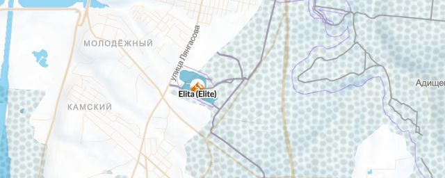 Piste map of the resort Elita (Elite)