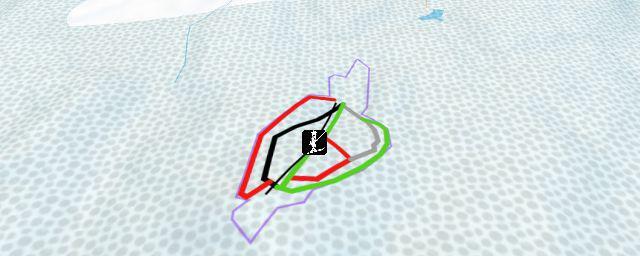 Piste map of the resort Иван-гора