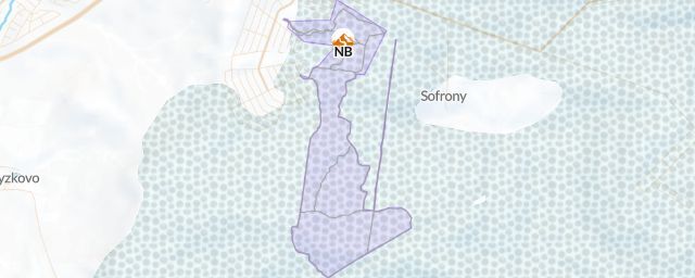 Piste map of the resort NB