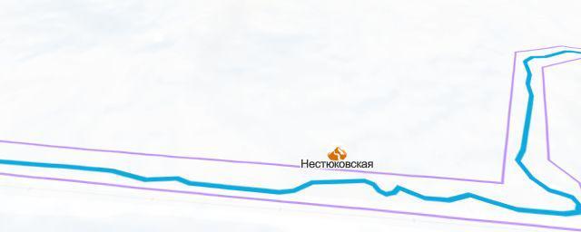 Piste map of the resort Нестюковская