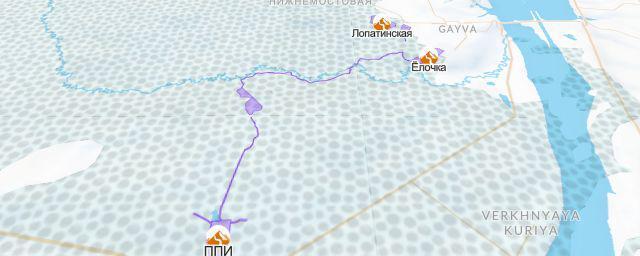 Piste map of the resort ППИ