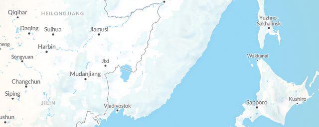Piste map of the region Primor'ye