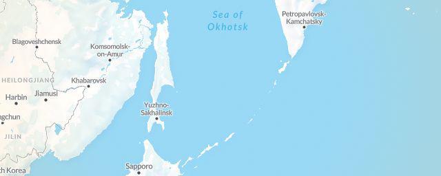Piste map of the region Sakhalin
