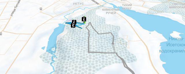 Piste map of the resort Аэротруба Free Fly