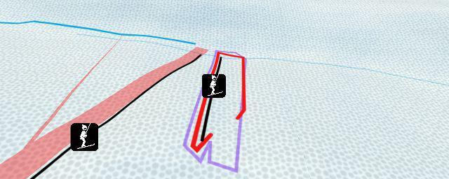 Piste map of the resort горнолыжный комплекс "Исеть" (г. Мотаиха)