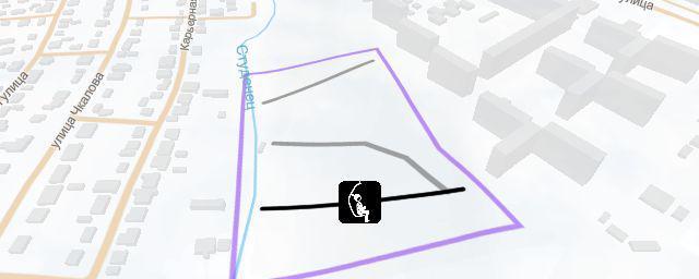 Piste map of the resort Горнолыжный склон «Ласки»