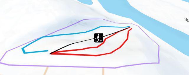 Piste map of the resort Мамадышкий парк экстремальных видов спорта