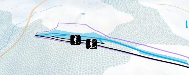 Piste map of the resort Látky - Prašivá