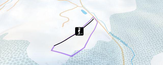 Piste map of the resort Ski Blanc Ostrý Grúň