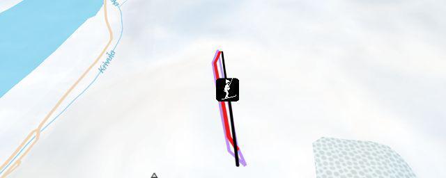 Piste map of the resort Heľpa