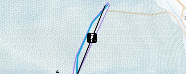 Piste map of the resort Hrádok