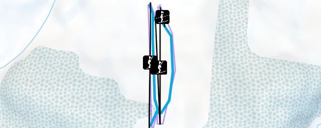 Piste map of the resort Lučivná