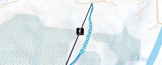 Piste map of the resort Šerkov