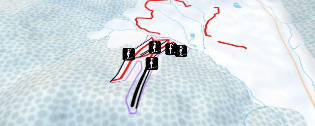 Piste map of the resort Ski Tále