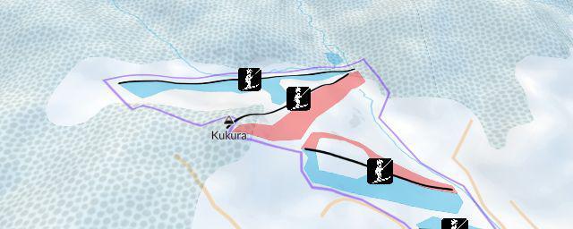 Piste map of the resort Skipark Vyšné Ružbachy