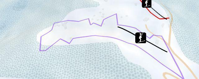 Piste map of the resort Ski Bezovec