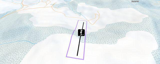 Piste map of the resort Vojšín Malá Lehota