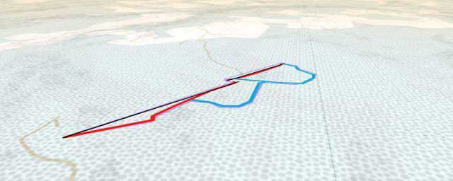 Piste map of the resort Marela