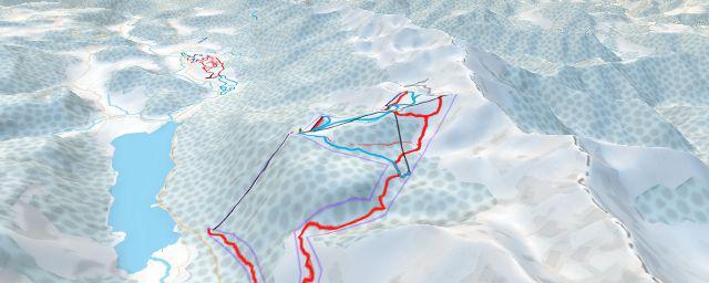 Piste map of the resort Vogel