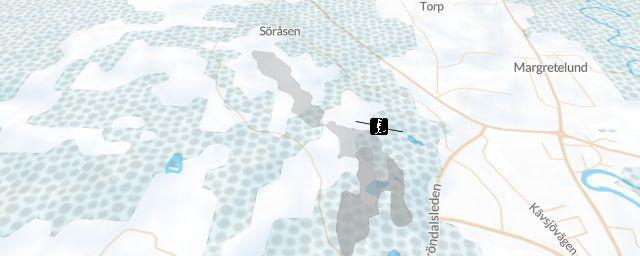 Piste map of the resort Alandsrydsbacken