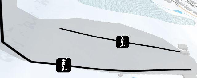 Piste map of the resort Billingebacken