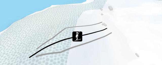 Piste map of the resort Brukets skidbacke