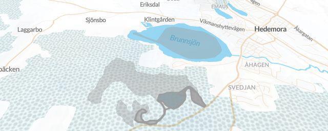 Piste map of the resort Bertil Norman Arena