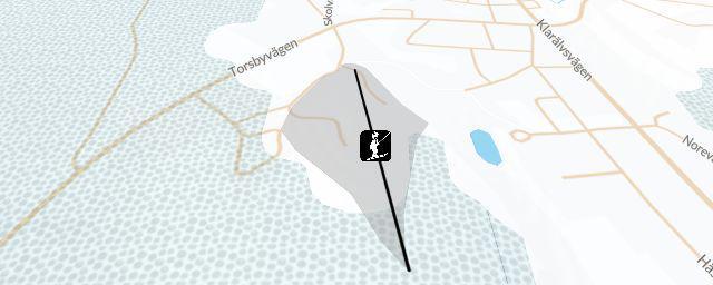 Piste map of the resort Ekesberget