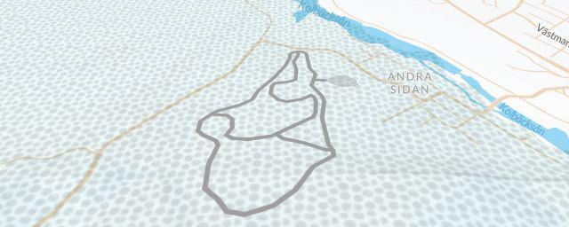 Piste map of the resort Fageråsen
