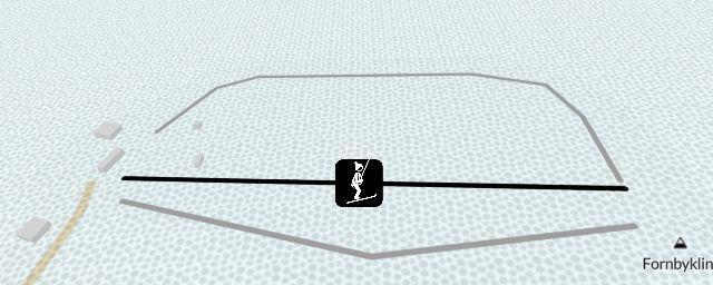 Piste map of the resort Fornby Klint