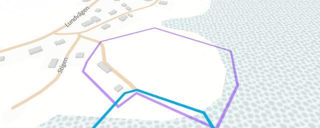 Piste map of the resort Forsa skidstadion