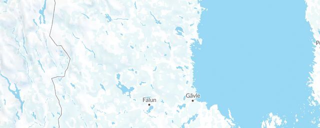 Piste map of the region Gävleborg