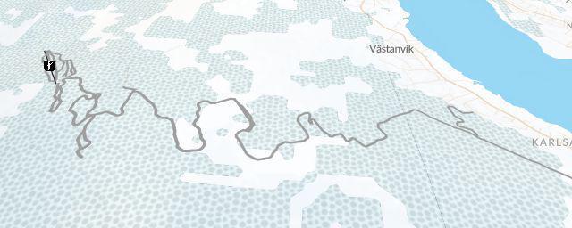 Piste map of the resort Granbergets skidanläggning