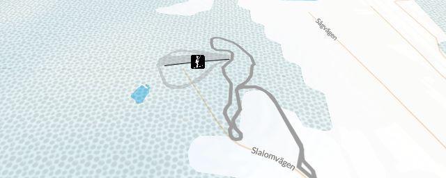 Piste map of the resort Junsele Slalombacken
