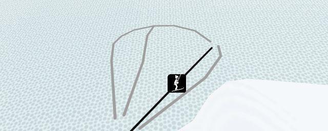 Piste map of the resort Kåtaberget