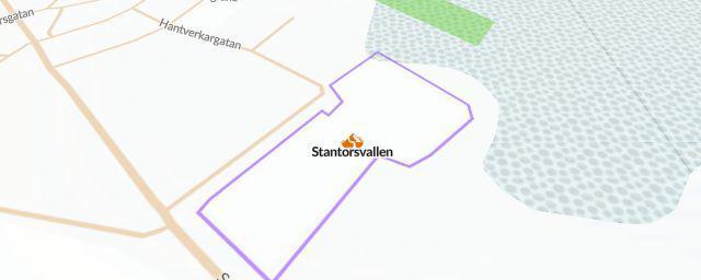 Piste map of the resort Stantorsvallen