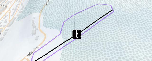 Piste map of the resort Strutsabacken