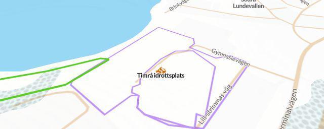 Piste map of the resort Timrå idrottsplats
