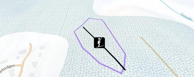 Piste map of the resort Trosabacken