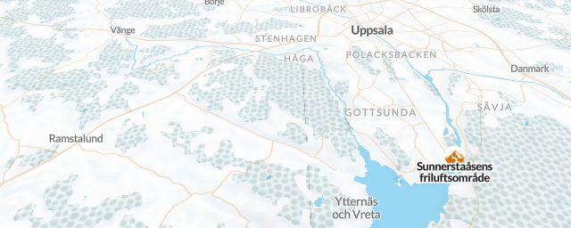 Piste map of the resort Friskis & Svettis