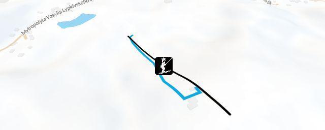 Piste map of the resort Гірськолижна база Львівської обласної організації ФСТ „Динамо” України, м. Львів