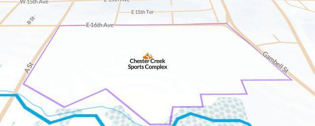 Piste map of the resort Chester Creek Sports Complex