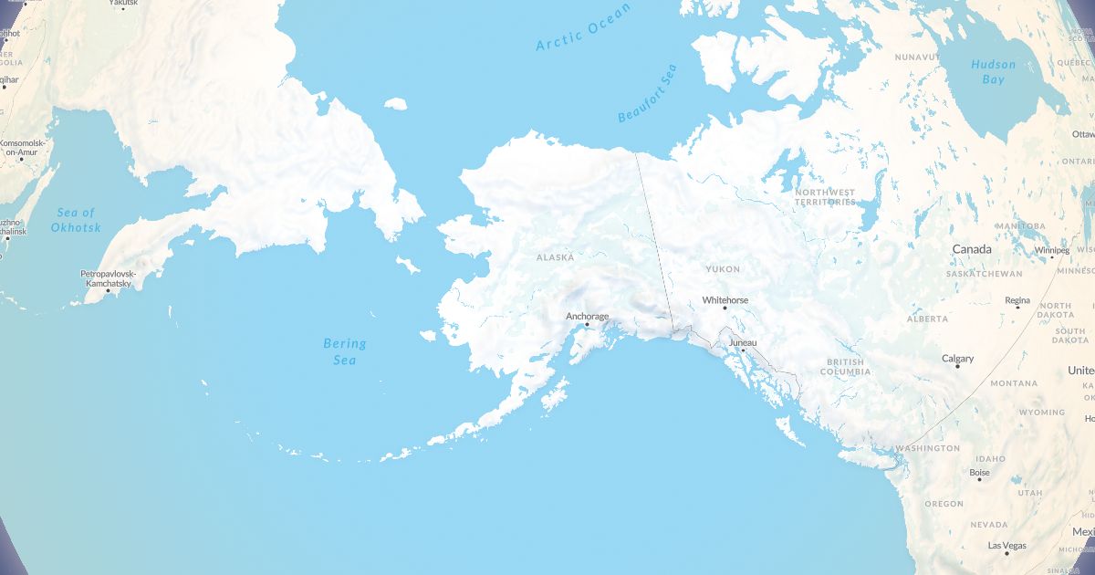 Map of Alaska
