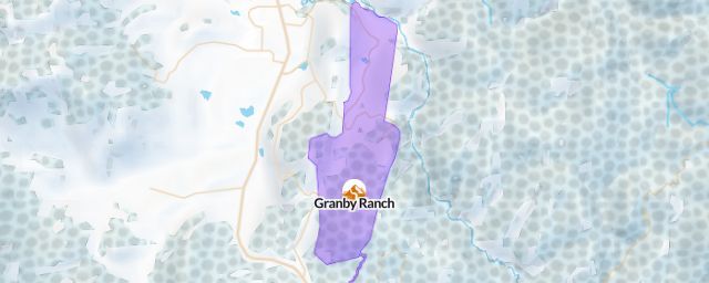 Piste map of the resort Granby Ranch